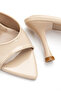 Women's Black Pointed Toe 7 cm Heeled Sandals.. - 2