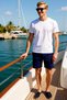 Men's Shorts Regular Fit Muslin Woven Look Normal Waist Short Leg Functional - 3