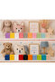Decorative Alphabet Letter Cube 5X5X5 cm Baby Room Birthday Baby Shower Table Decoration - 1 Piece - 2