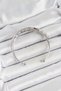 Brass Silver Color Barley Zircon Stone Women's Bracelet 5886 - Eterna8029-6144 - 2