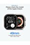 Liquid Air Pro for Apple Watch Ultra 3 /2/1 49mm Case with Band Sweat & Waterproof Protective Sport Cover with Strap - Black - 2