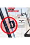 Adjustable Basketball Hoop System | 8-10 ft Height, 44" Shatterproof Backboard, Portable Basketball Stand - 3