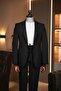 Exclusive suit bag pocket half lining black - 2