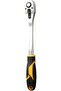 Reversible Ratchet 1/4 Inch Industrial Drive Hand Tool for Socket Tightening Loosening Precision Mechanical Maintenance Repair and General Workshop Applications - 3