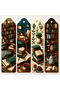 Between the Pages Stories Collection – Set of 4 Bookmarks