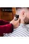 Cordless Men's Shaver X [Wet & Dry Shave], IPX7 Waterproof, Rechargeable 100min Run Time, Powerful Stainless Steel Blades, Magnetic Head Cap, Electric Shaver Razor For Beard Face Body Men - 3