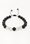 Selenite Stone Natural Stone Macrame Braided Unisex Adjustable Bracelet