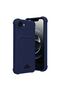 Apple iPhone 16E Kelvin Silicone with Business Card Holder - Navy Blue