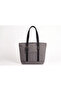 Waxed Canvas Shoulder Bag - Magnetic, Daily Use, Extra Pocket, Tote Bag - 7256 - 8