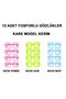 Phosphorescent Square Model Glow Party Glasses That Burn in the Dark Glasses 12 Pieces - 2