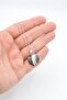 Original Natural Stone Heart Model Abalone Pendant 002 - 3