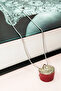 Coral Natural Stone Chain Handmade Necklace End Length: 1.5 cm Chain Length: 20 cm Boxed - 4