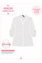 Plus Size Judge Collar Floral Embroidery Detailed Buttoned Viscose Comfortable Fit Women's Blouse - 2
