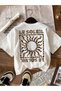 Women's Lesoleil Printed Oversized T-Shirt - 4