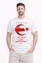 Men's Turkey Moon Star Printed Fan Jersey T-Shirt - White - 3