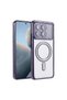 Xiaomi Poco X6 Pro Joke Simli Magneticsafe Case - Deep Purple
