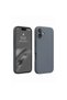 Apple iphone 16 plus case nano inner velvet silicone - grey