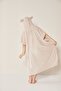 Plain Hooded Kappa Beige Color with Snap Buttons for Kids 9-11 Years - 5