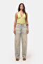 Women's Denim Color 12S6-65 Loose Baggy Fit Denim Jean