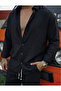 Linen Oversize Suit Black - 2