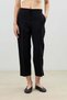 Black Classic Straight Cut Women's Trousers - 3