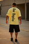 Men's 100% Cotton Oversize T-Shirt Shorts Set Printed Streetwear Combination - 4