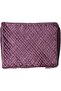 Generic Saree Cover With Front Window, Satin Storage Organizer, Pack of 2, 10 Inch Height, PURPLE - 4