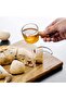 Borosilicate Glass Saucepan 100ml with Wooden Handle, Mini Butter Warmer BSP4102 - 5