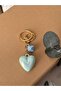 Gold Heart Keychain |   Bag Accessory |   Heart Keychain - 5