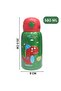 Kids Water Bottle 2-in-1 Insulated with Straw & Cup Lid 580ml - Multicolor - 6