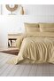 Cotton Satin Striped Double Duvet Cover Set