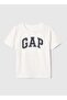 Gap Baby Boy Crew Neck Basic Printed Short Sleeve T-Shirt 1-5 Years White