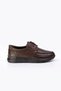Spezia Brown 100% Genuine Leather Orthopedic Ultra Light Casual Men's Shoes