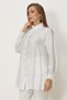 Tie-Up Detail Jacquard Tunic 46617