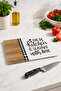 Glass Cutting Board - Glass Cutting Table |   Cooking with Love |   20cm X 30cm - 3
