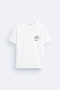 Father Dad Father's Day Printed Cotton Fabric White T-Shirt T-Shirt