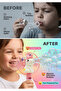 Unicorn Bubble Stick With Propeller 3-Piece Kids Bubble Wand Toy Plastic Outdoor Play Set - 2