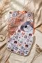 Bubu Bear Set of 2 Long Sleeve Waterproof Baby Bibs - Stain Resistant with Teddy Bear Pattern Blw and Akti - 2
