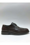 Genuine Leather Lace-Up Light Sole Brown Classic Summer Men's Shoes