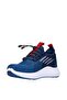 128 Orthopedic Unisex Children's Navy Blue/Red Elastic Knitwear Comfortable Sneaker - 2