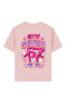 "Six Seven" Colorful 6 and 7 Number Cartoon Printed T-Shirt 100% Cotton Combed - 6