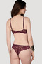Women's Supportive & Lace Detailed Bra Panty Underwear Set - Comfortable & Soft Texture - 3