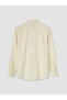 Yellow Regular Fit Dobby Men's Shirt - 2