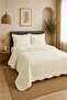 Velvet Double Bedspread Set |   250X260 cm |   Elegant & Modern Design |   Dowry Box & Daily Use - 2