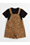 Girl's Leopard Salopet - 3