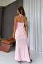 Crystal Fabric Underwire Dress - Pink - 3