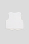 Baby Boy White Vest - 3