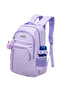 School Backpack Waterproof Book Bag with Compartments and Doll Pendant for Kids - 2
