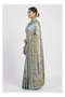 Nool Vana Art Silk Saree with Unstitched Blouse Material - 3