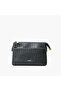 Woven Crossbody Bag with Zip Closure